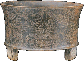 Mayan Earthen Vessel