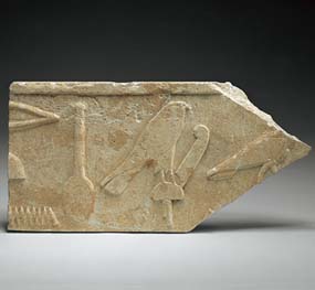 Relief with Hieroglyphs