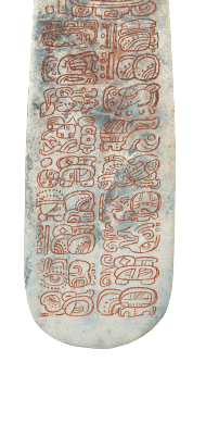 Incised Celt Maya, c. 452, Jade