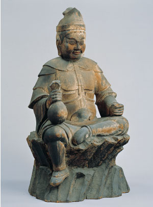 Daikokuten (Skt., Mahākāla) with One Leg Pendant