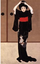 “Kagami-no-mae”, 
Kitano Tsunetomi