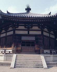 Yumedono at Horyuji Temple in Nara