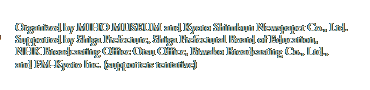 Organized by MIHO MUSEUM and Kyoto Shimbun Newspaper Co., Ltd. 
Supported by Shiga Prefecture, Shiga Prefectural Board of Education,
NHK Broadcasting Office Otsu Office, Biwako Broadcasting Co., Ltd.,
and FM-Kyoto Inc. (supporters tentative)