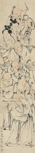 Ensemble of Chinese Figures