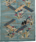 Katabira (Summer Robe) 
with Irises and Eight Bridges 
Japan, Edo period, mid 19th century
image © John Bigelow Taylor