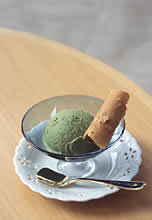 Macha ice cream: \500