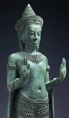 Crowned Standing Buddha